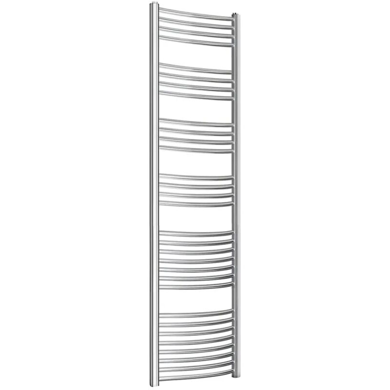 foto del prodotto inbagno termoarredo bagno scaldasalviette 50x180 cromo curvo interasse 45 cm