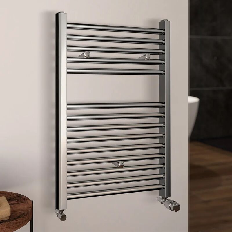 foto del prodotto inbagno termoarredo cromo l 60x68 cm interasse 55 cm
