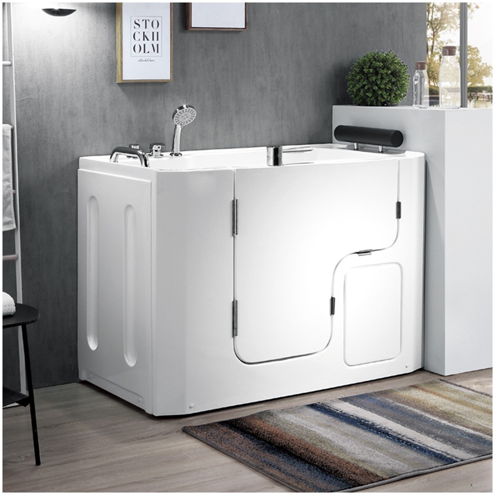 foto del prodotto inbagno vasca da bagno per anziani 130x90 porta con apertura esterna a sinistra