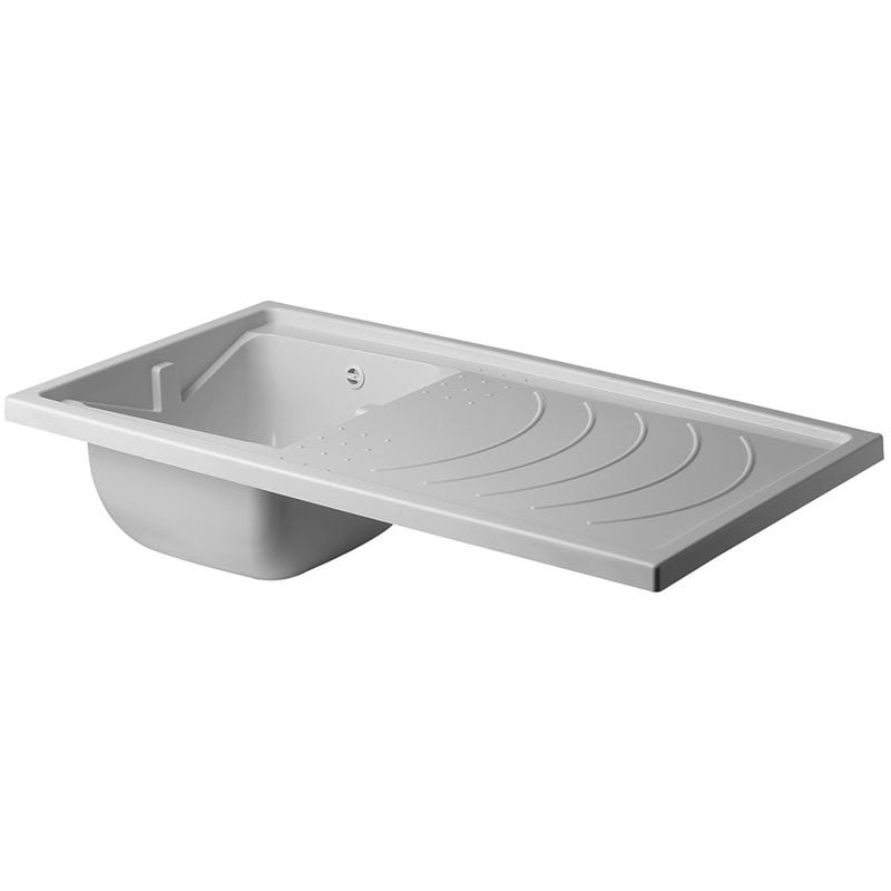 foto del prodotto inbagno vasca per lavatoio coprilavatrice 109x60 installazione reversibile