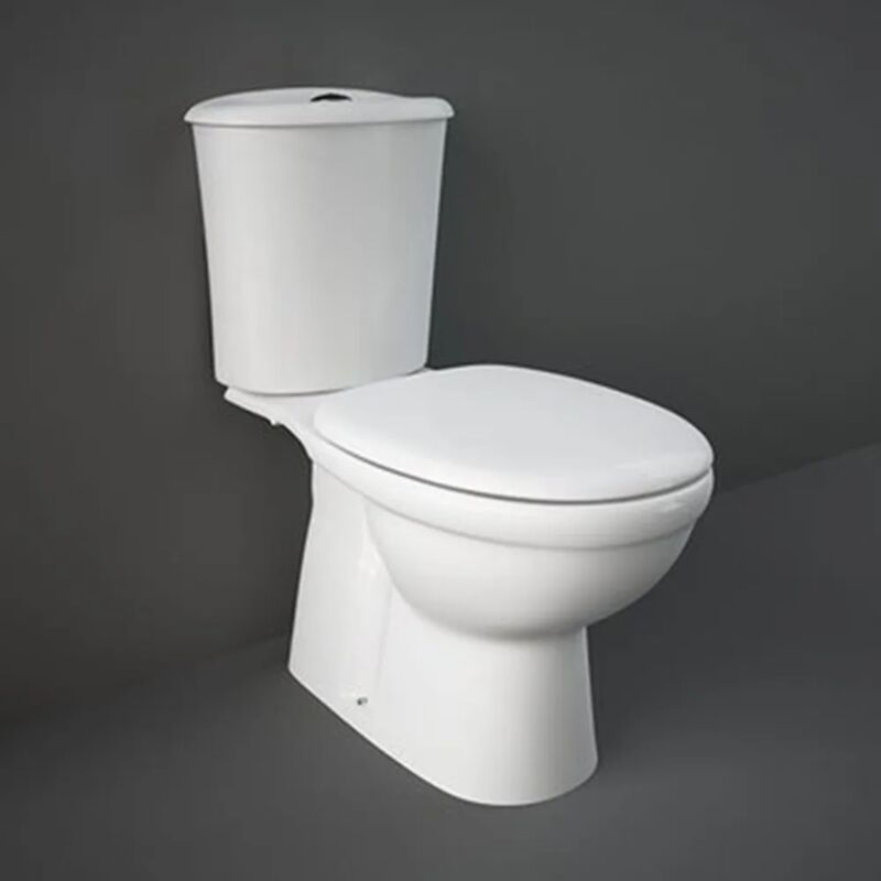 foto del prodotto inbagno vaso monoblocco tradizionale scarico pavimento rak karla con sedile