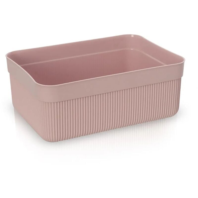 foto del prodotto inbagno vassoio porta oggetti da appoggio rosa in plastica ring