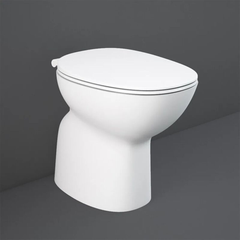 foto del prodotto inbagno wc tradizionale rimless serie morning con scarico a pavimento