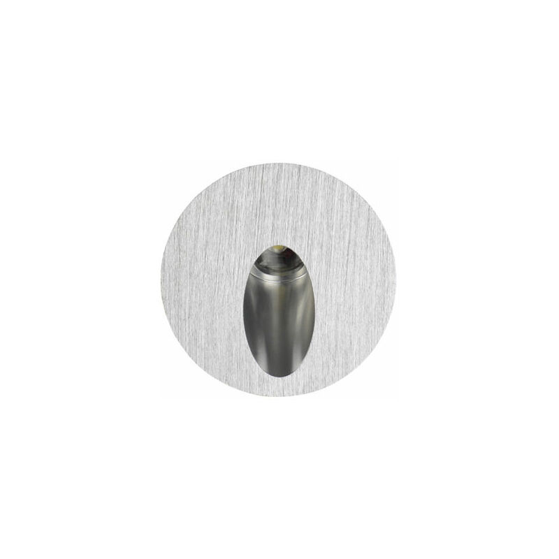 foto del prodotto incasso parete tondo led 3w ip65 luce calda 3200k