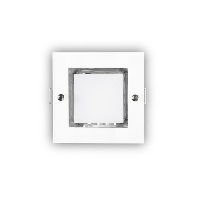 foto del prodotto incasso quadrato mini down white1xe27 lampadina a basso consumo incl. 11w 7,7x12x12cm cut out 10,8x10,8cm