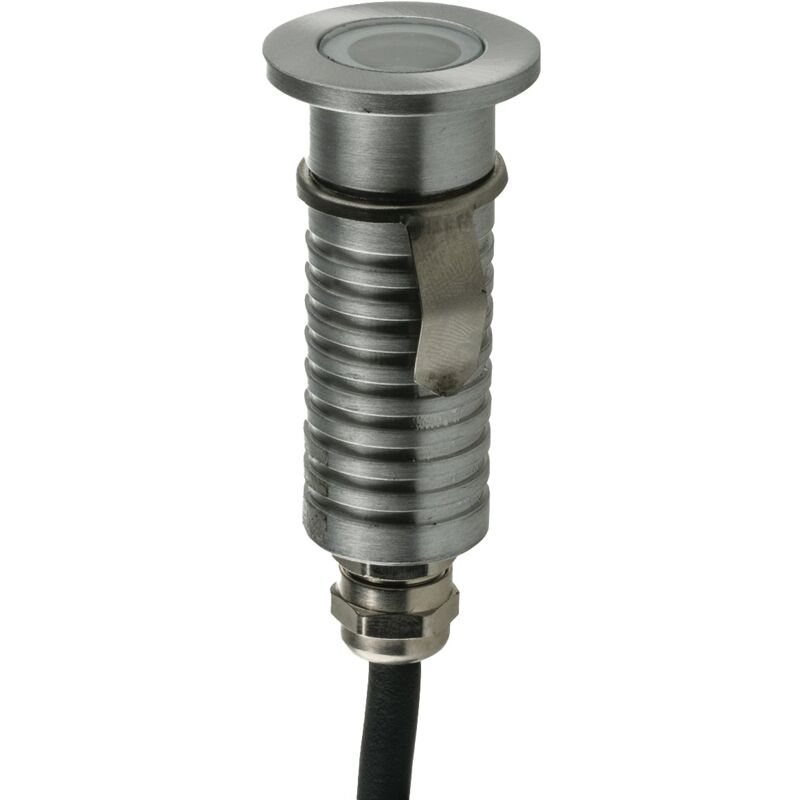 foto del prodotto incasso subway nichel in alluminio 3 w 173 lumen 4000k luce naturale ip67 ermetico e resistente all acqua fino ad un metro di profondit nichel