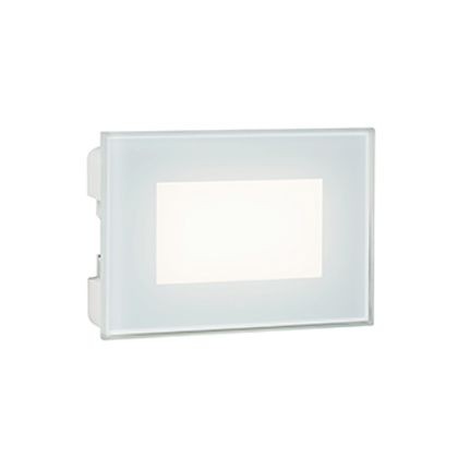 foto del prodotto incasso vetro 3w led 3000k linea spina bianco