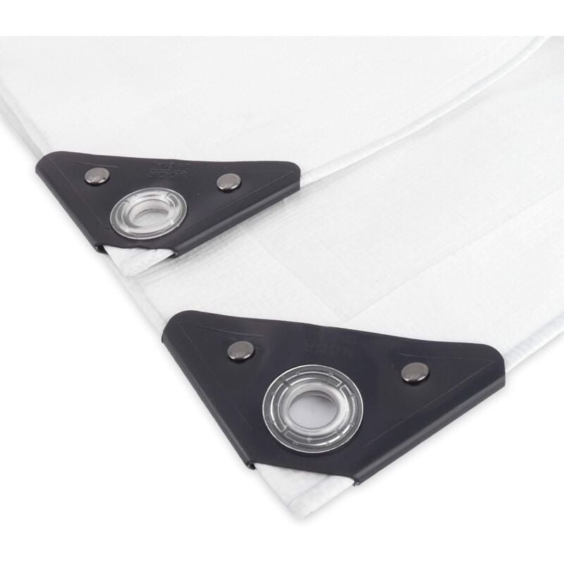 foto del prodotto incerata 200 g m , colore bianco 3x6m noor