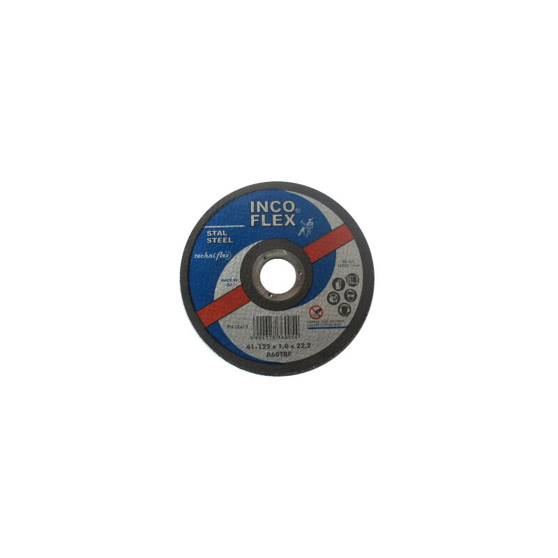 foto del prodotto incoflex tarcza do ciecia metalu 115 x 2,0 x 22,2mm