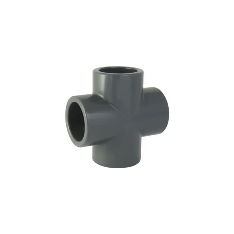 foto del prodotto incrocio di pvc a pressione diametro 25 mm da incollare
