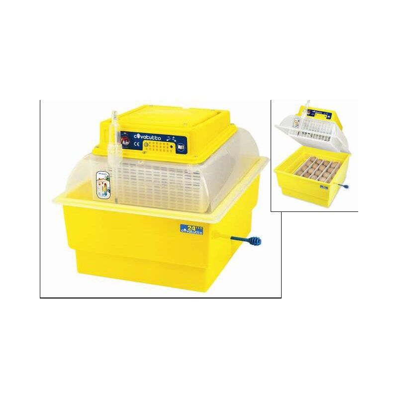 foto del prodotto incubatrice covatutto 24 eco analogica manuale uova rettili uccelli 17296 