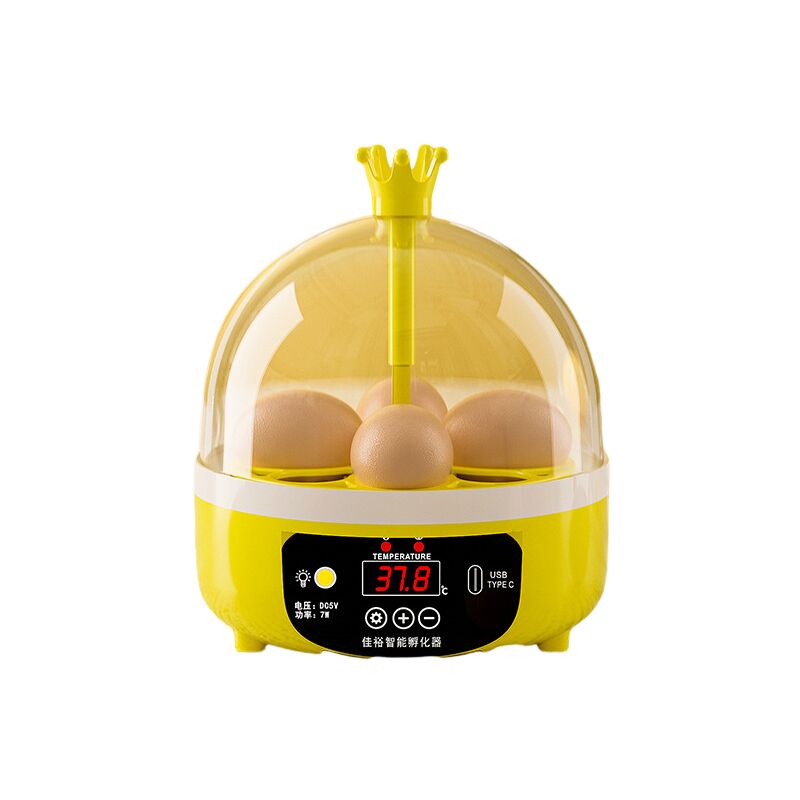 foto del prodotto incubatrice per uova da cova, incubatrice automatica per girare le uova per polli e quaglie con display di temperatura e umidit 