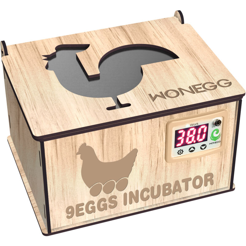 foto del prodotto incubatrici per uova da cova, incubatrici per uova con letto ad acqua e temperatura regolabile, mini incubatrici per uova per galline, anatre, oche,