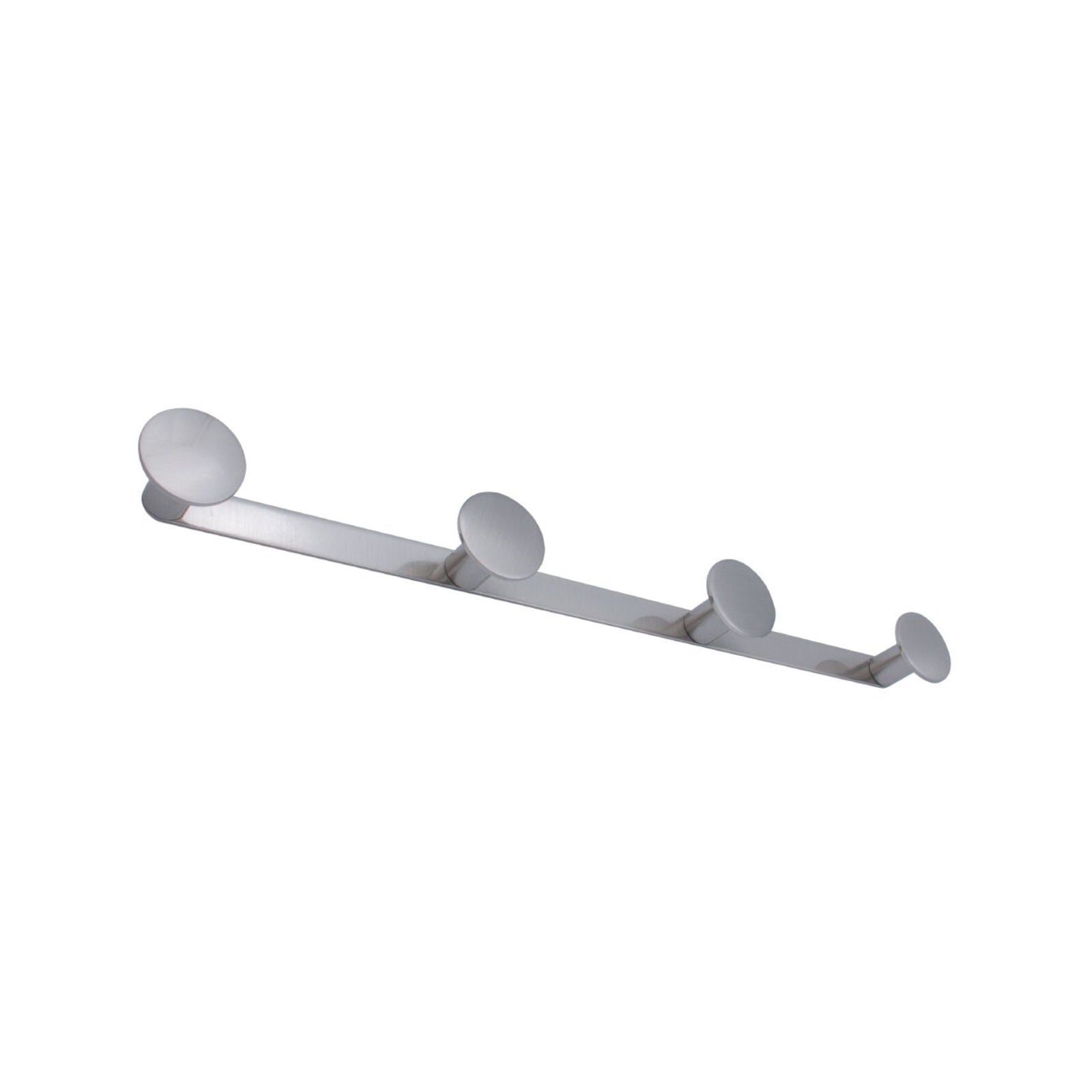 foto del prodotto inda appendiabiti quadruplo one nickel spazzolato