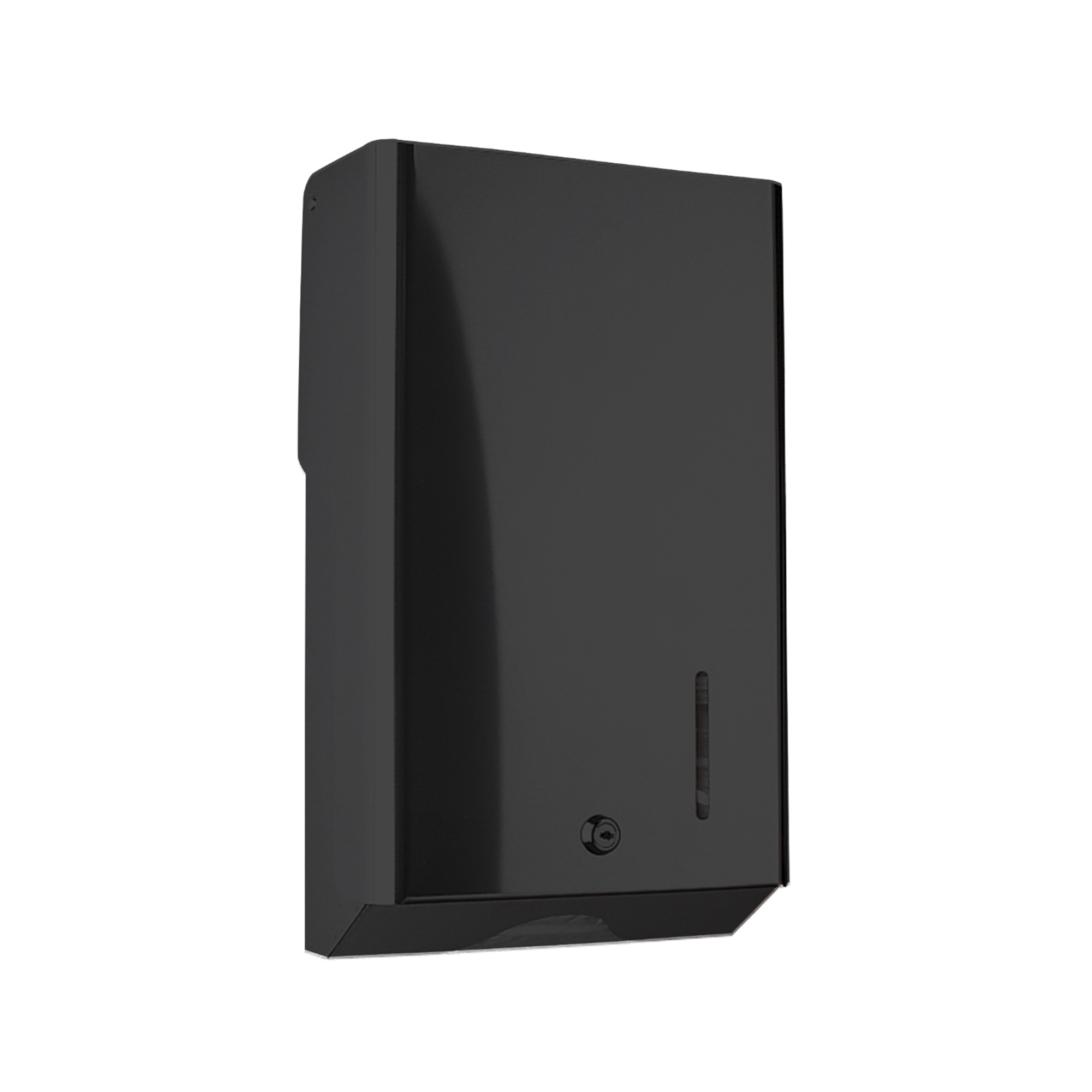 foto del prodotto inda - distributore a parete per carta a pacchetto nero