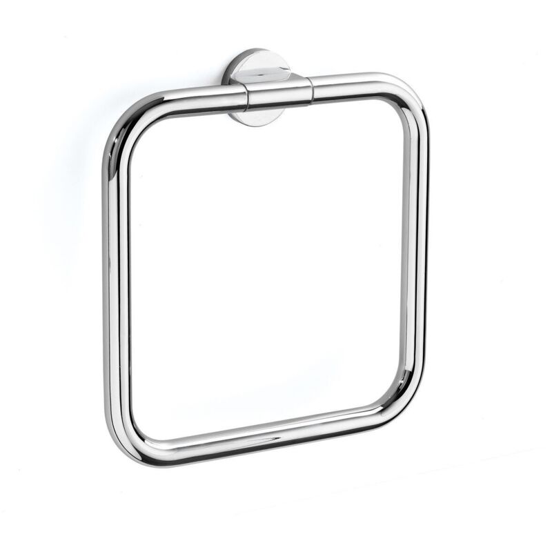 foto del prodotto inda porta asciugamani ad anello one cromo lucido