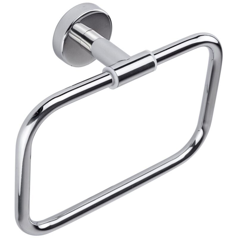 foto del prodotto inda porta asciugamani ad anello styl in acciaio lucido