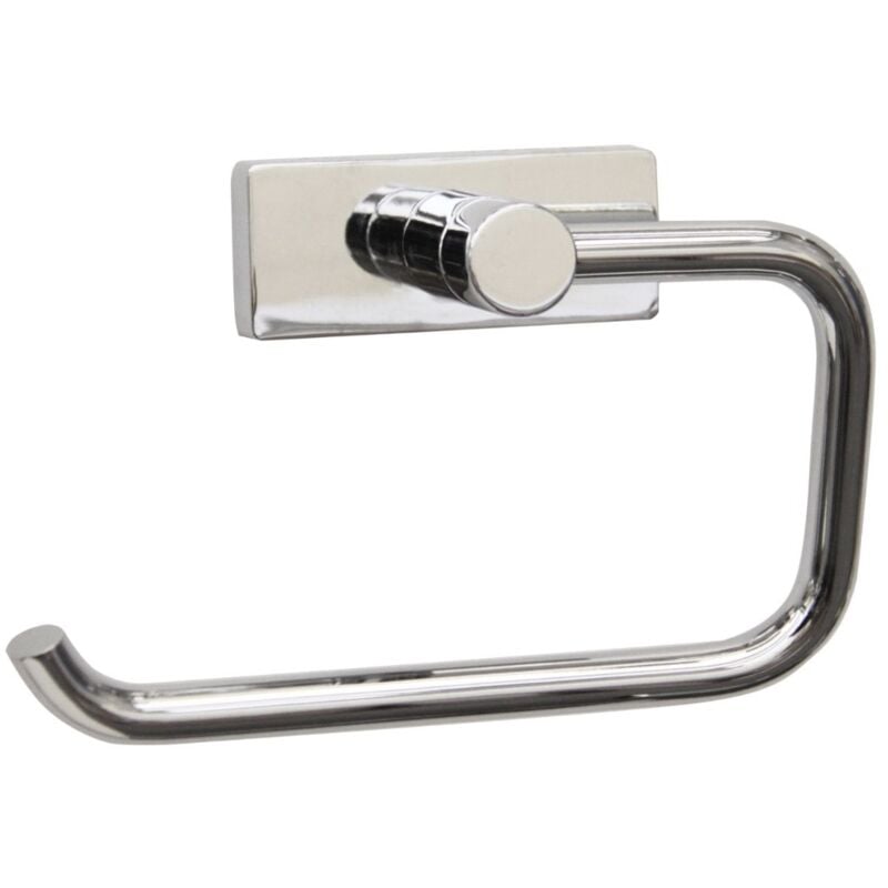 foto del prodotto inda - porta rotolo carta igienica ad anello cromo lucido