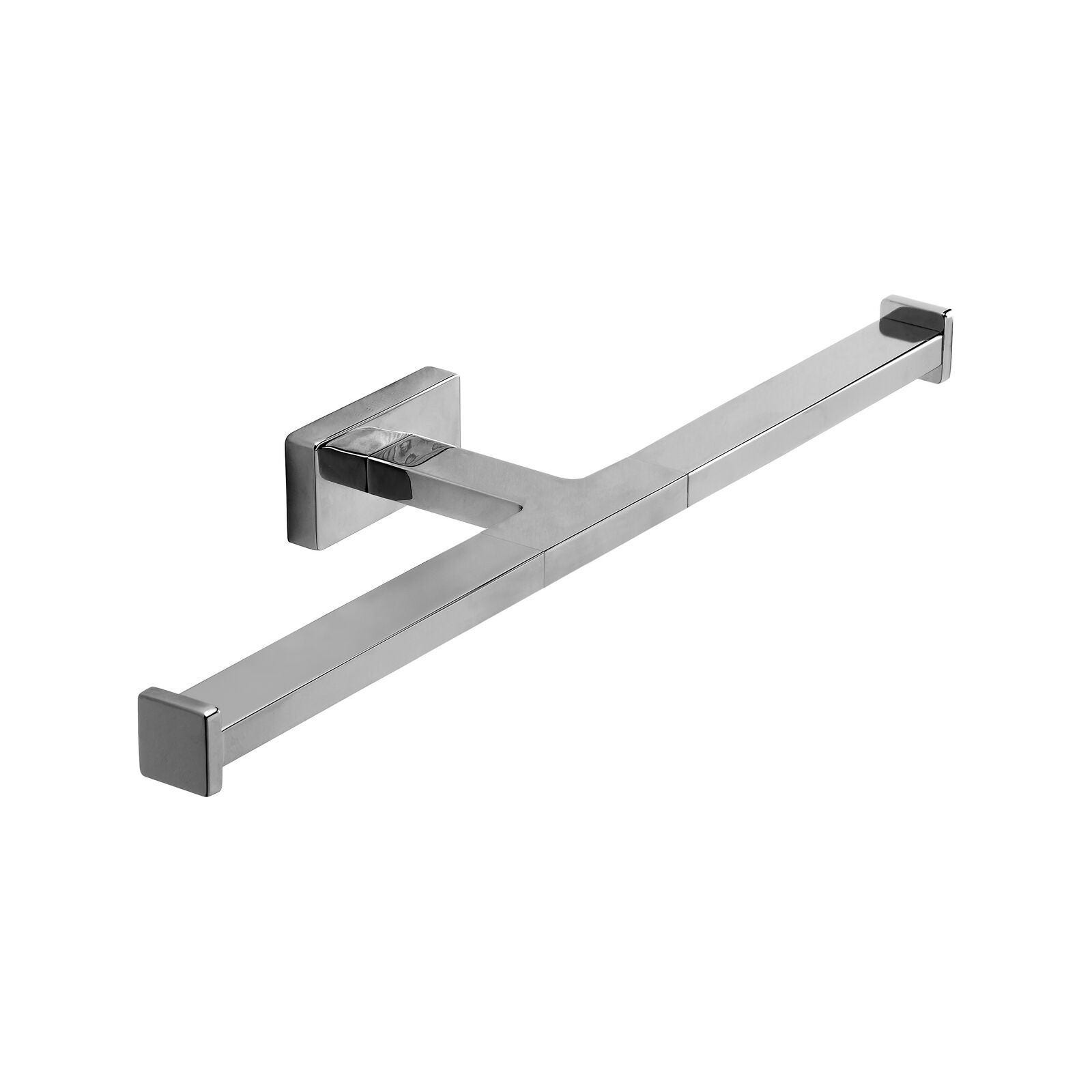 foto del prodotto inda - portarotolo doppio lea cromo lucido