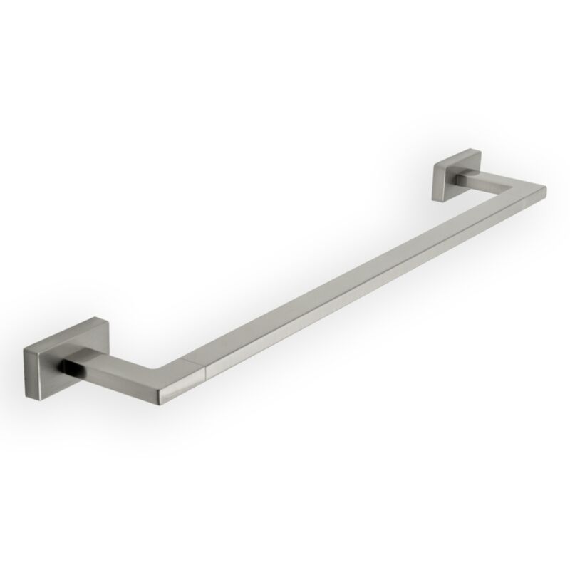 foto del prodotto inda portasalviette da parete serie lea finitura nickel spazzolato misure 30 cm