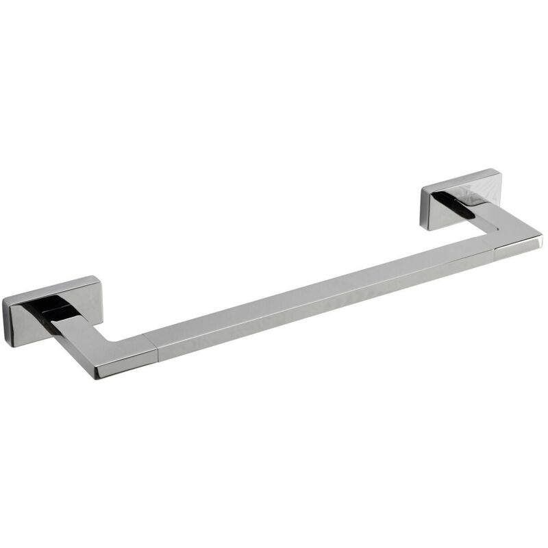 foto del prodotto inda portasalviette da parete serie lea misure 30 cm finitura cromo