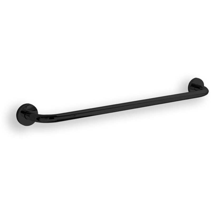 foto del prodotto inda portasalviette serie one misure 60 cm finitura nero opaco