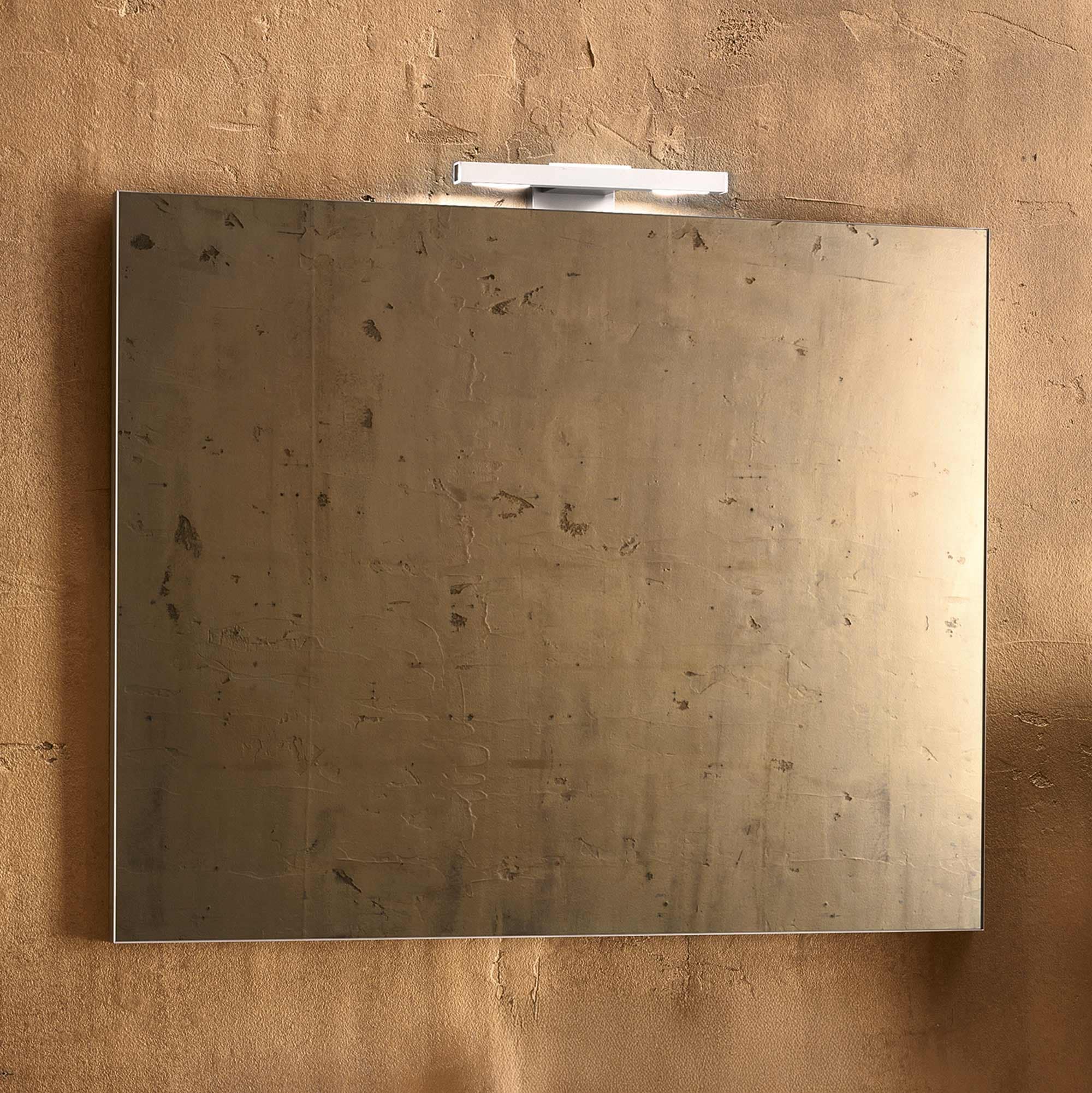 foto del prodotto inda specchio rettangolare forum filo satinato l.60x80cm