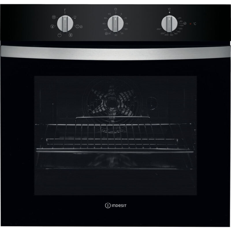 foto del prodotto indesit forno da incasso ifw 4534 h bl ifw 4534 h bl. dimensione del forno media, tipo di forno forno elettrico, capacit interna forno totale 