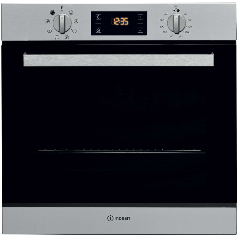 foto del prodotto indesit forno multifunzione integrato 66l 60cm catalisi inox ifw6540cix