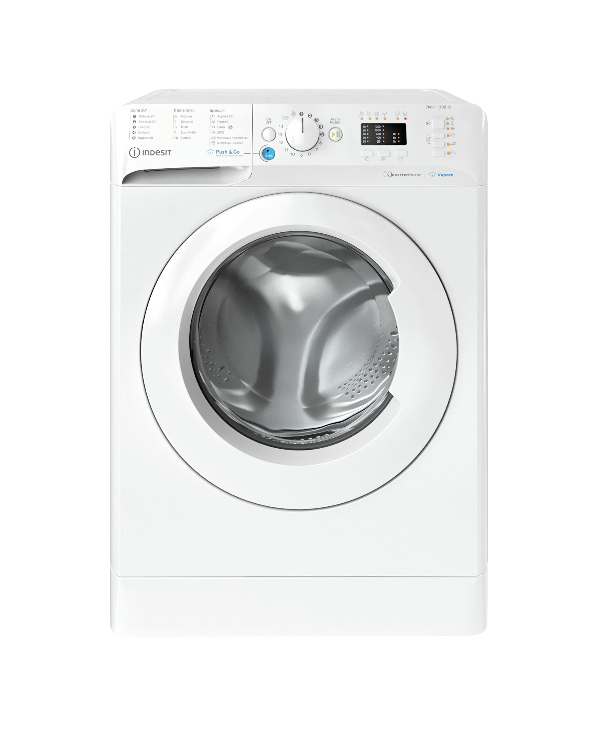 foto del prodotto indesit innex lavatrice a libera installazione bwsa 7125x wv it bwsa 7125x wv it