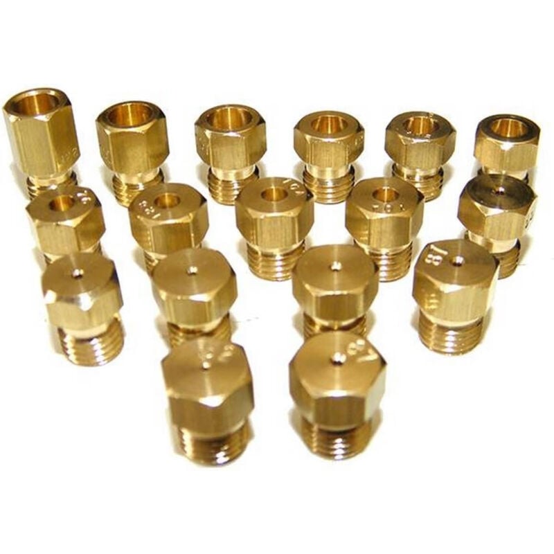 foto del prodotto indesit kit completo iniettore gas naturale butano propano 97559
