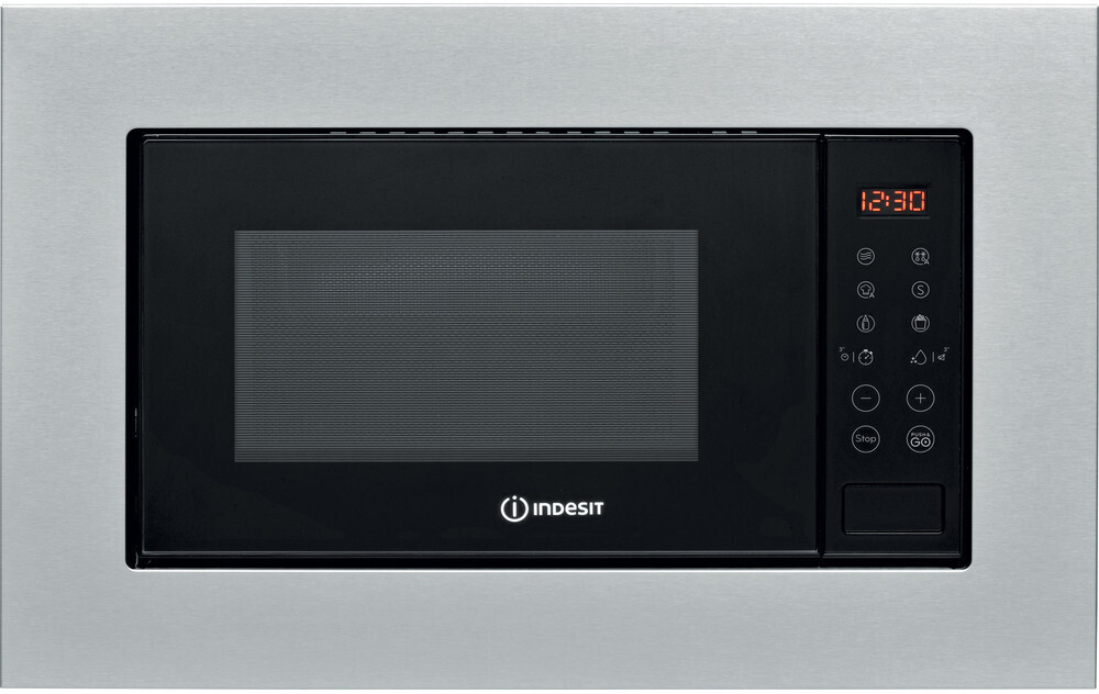 foto del prodotto indesit microonde da incasso mwi 120 sx mwi 120 sx