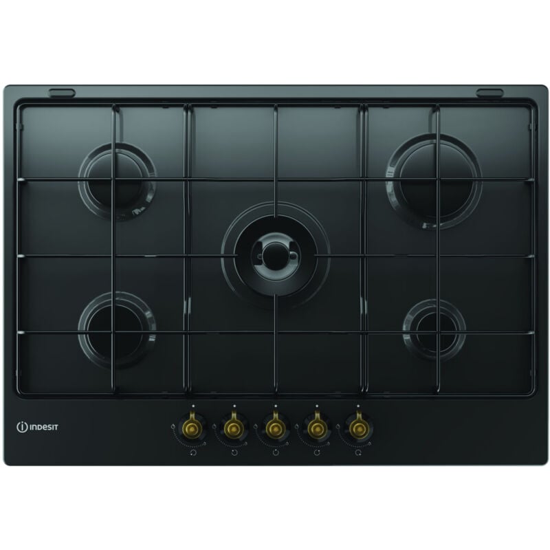 foto del prodotto indesit th 752 i an . colore del prodotto antracite, posizionamento dell apparecchio da incasso, dimensione della larghezza del piano cottura 