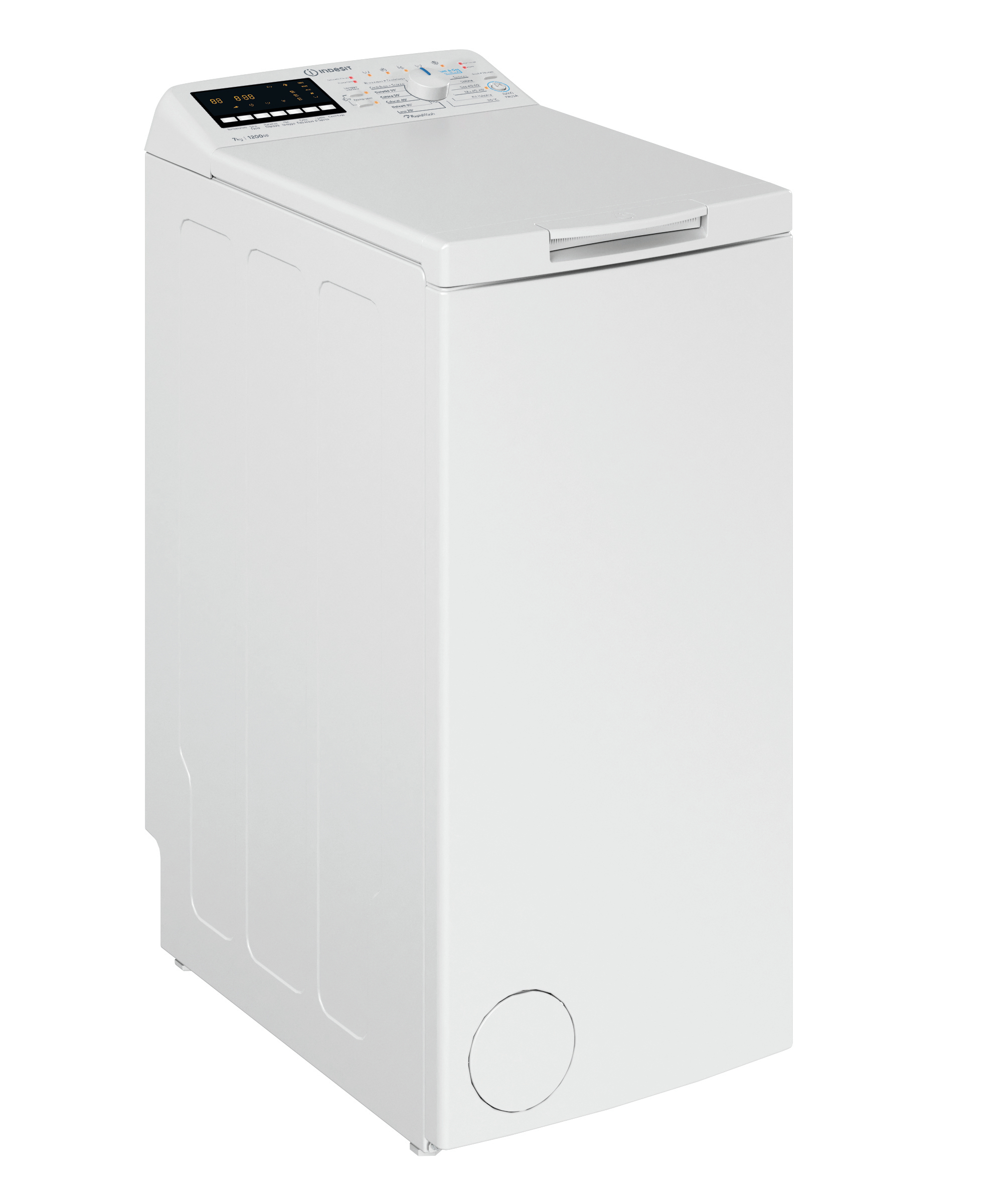 foto del prodotto indesit turn go btw b7231p it lavatrice caricamento dall alto 7 kg 1200 giri min bianco