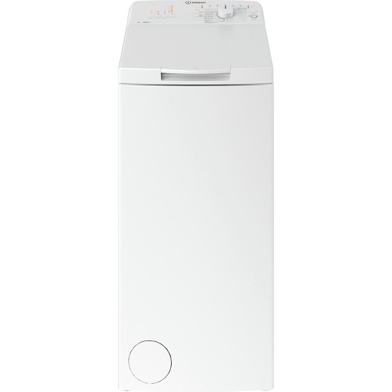 foto del prodotto indesit turn go lavatrice a libera installazione btw l60400 it btw l60400 it