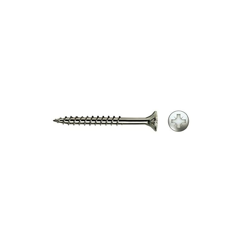 foto del prodotto index scatola 500 pz. vite in legno avell. pozi din ref vlox 4x45 zinco. lubr. cello