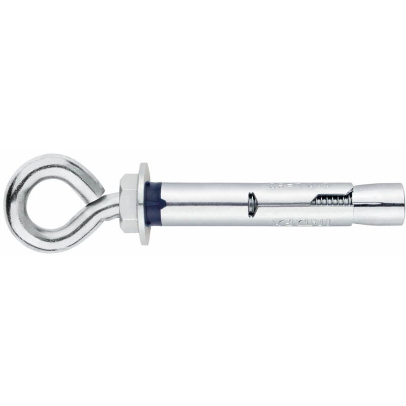 foto del prodotto index tassello antirotazione per carichi medi piton zincato m6 x 45 8 confezione da 100 pz.