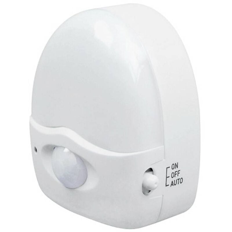 foto del prodotto indexa pentatech an03 33324 luce notturna led con sensore di movimento led monocolore bianco