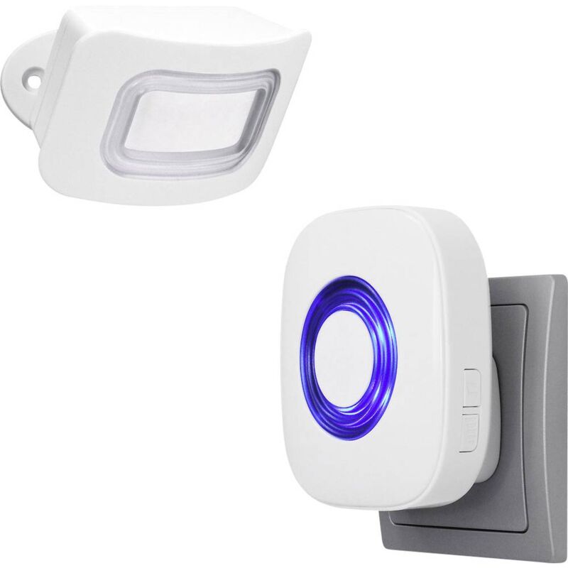 foto del prodotto indexa pentatech rilevatore di movimento fd25 bianco kit 82 db 34112