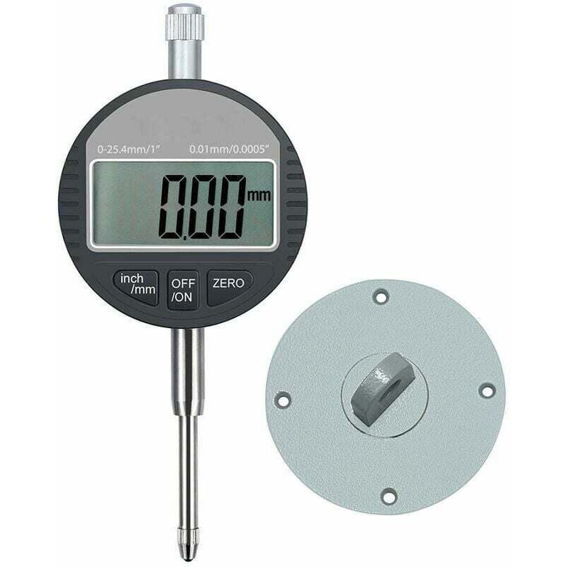 foto del prodotto indicador de cuadrante de 0,01 mm calibre de cuadrante para pruebas industriales. mediciones de alta precisi n con indicadores.