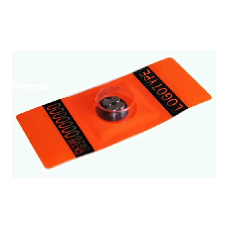 foto del prodotto indicatore campo magnetico adesivo a prova di manomissione per gas elettricit numero pezzi 10 sigilli