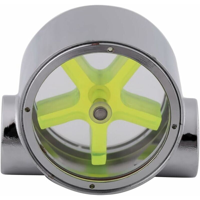 foto del prodotto indicatore del misuratore di portata in lega di tungsteno g1 4 standard femmina filettatura femmina indicatore di flusso di raffreddamento ad acqua