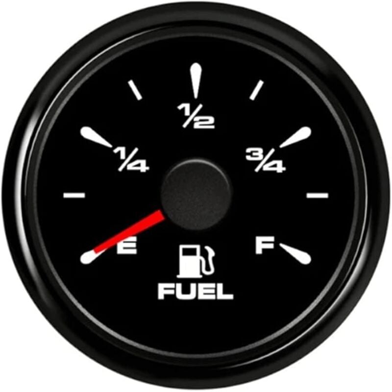 foto del prodotto indicatore di livello del carburante, display digitale a led 1 2 ef 3 4e f 52 mm 0 190 ohm 240 33 ohm