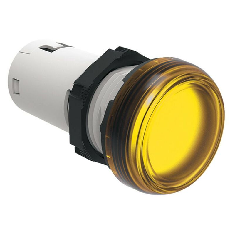 foto del prodotto indicatore luminoso lovato monoblocco a led giallo led 230v lpmlm5