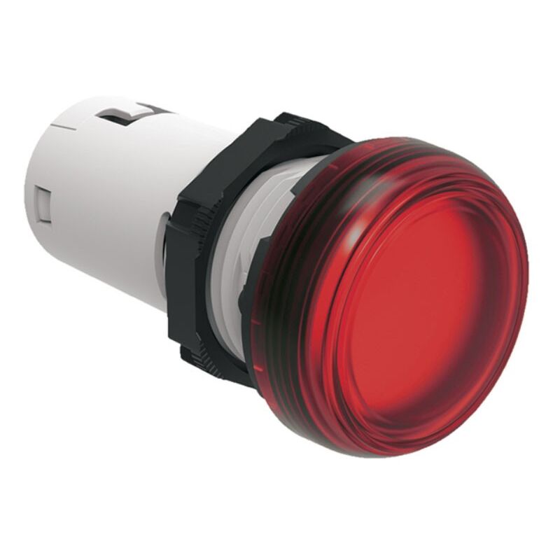 foto del prodotto indicatore luminoso lovato monoblocco a led rosso led 230v lpmlm4