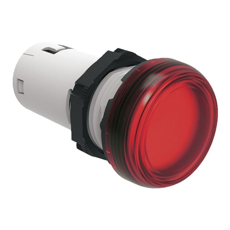 foto del prodotto indicatore luminoso lovato monoblocco a led rosso led 24v lpmlb4