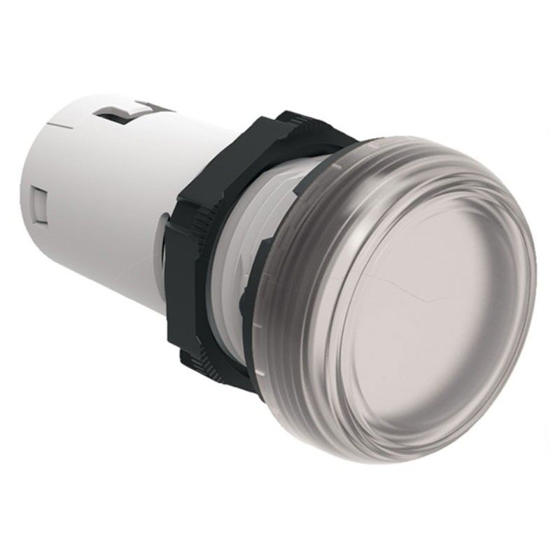 foto del prodotto indicatore luminoso lovato monoblocco a led trasparente led 230v lpmlm7