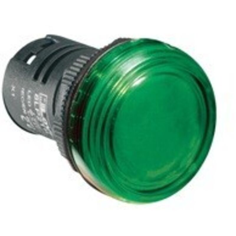 foto del prodotto indicatore luminoso monoblocco blu led 230vca lovato cod. 8lp2tilm6p 