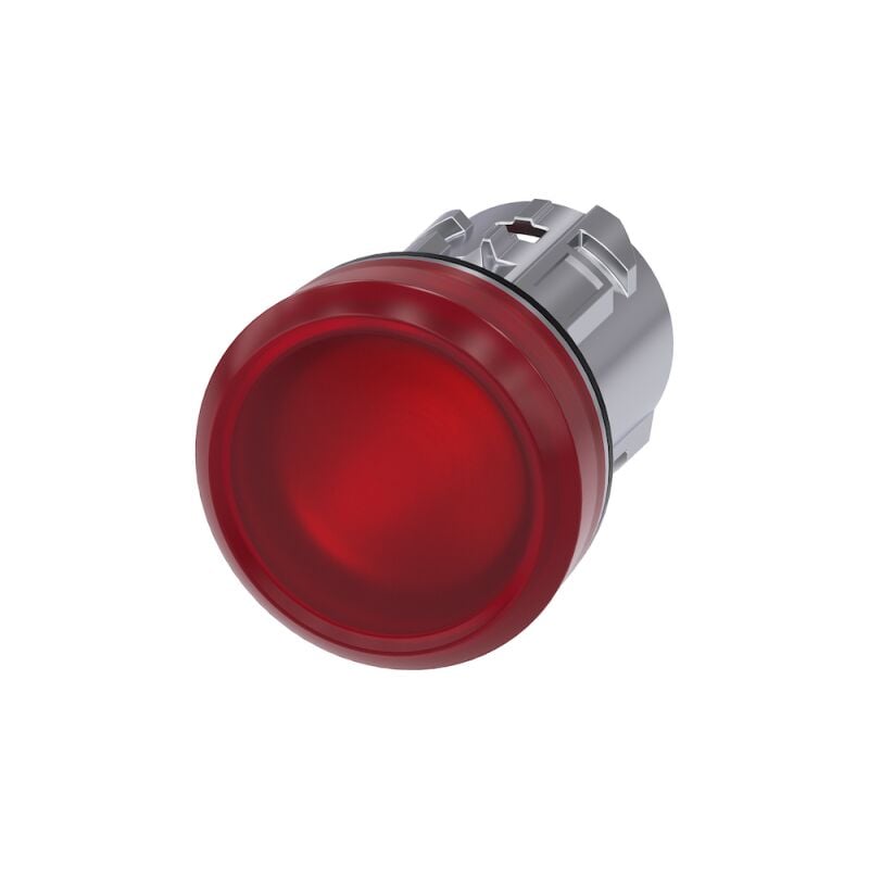 foto del prodotto indicatore luminoso rosso per foro di incasso da 22 mm