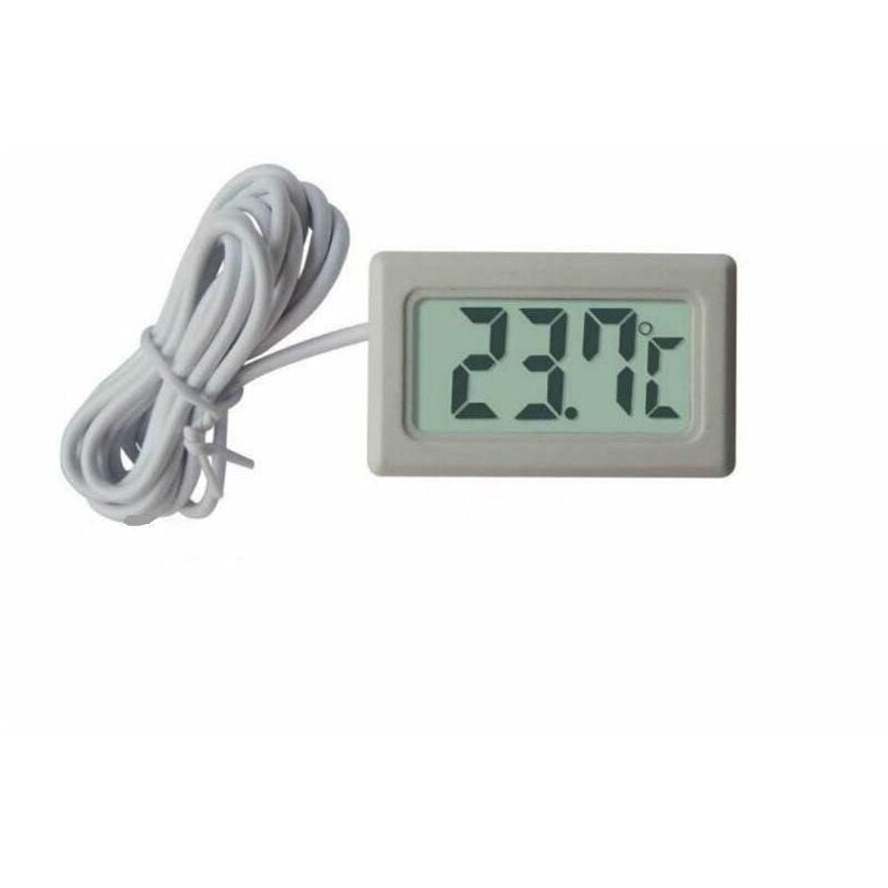 foto del prodotto indicatore termometro con sonda lunga cm 90 digitale batterie comprese rf 1000